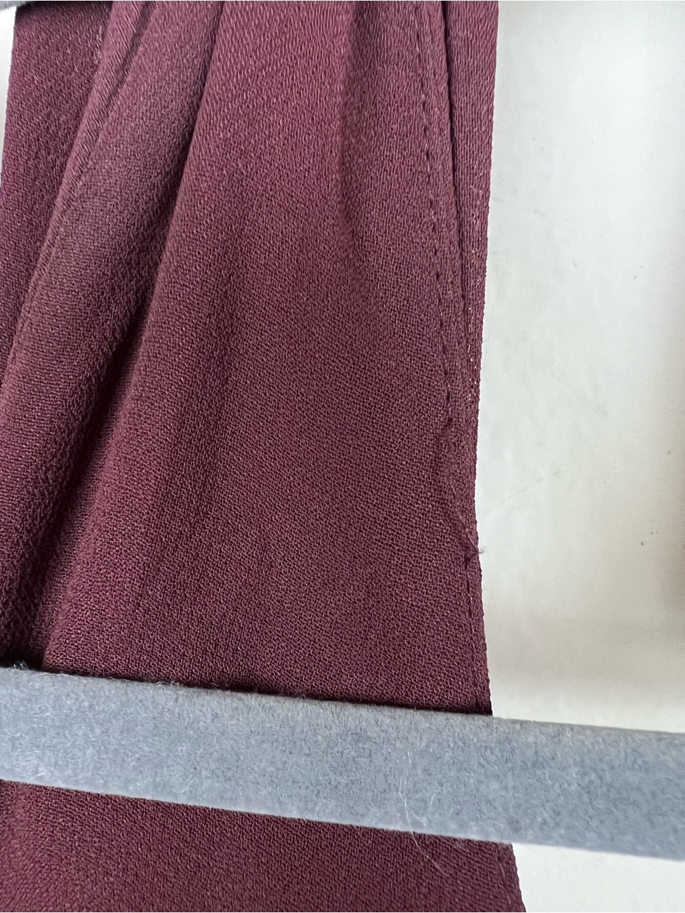 REFORMATION Cari Maxi Dress In Mahogany Wrap Halter Women’s 8 - Picture 15 of 16